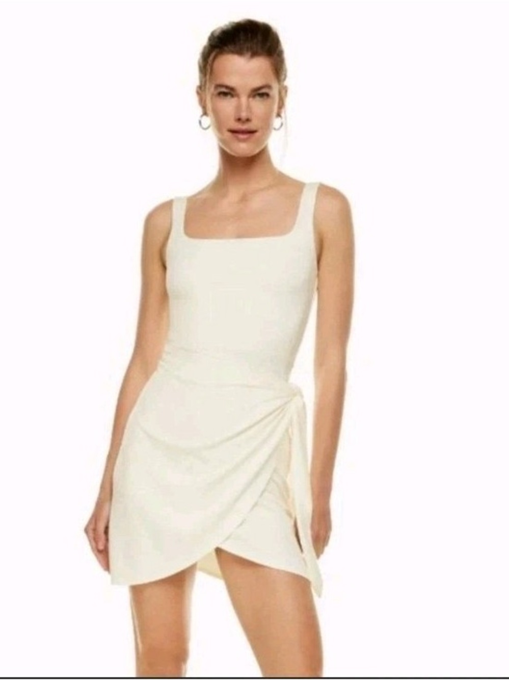 Wilfred Wrap-tie Mini Dress